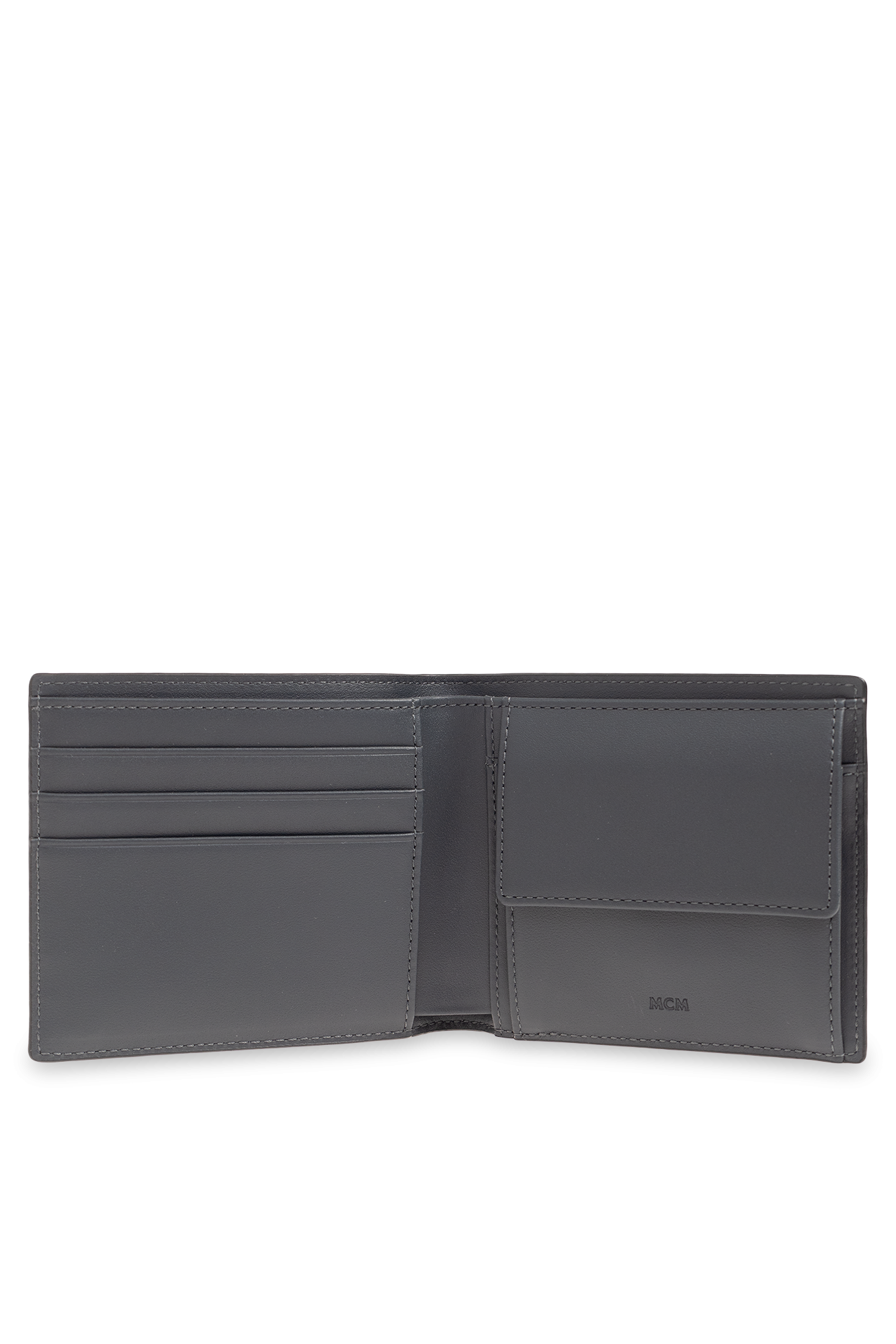 Mcm gray discount wallet